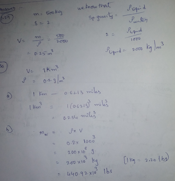 we knaw that 9 10び 3 rm 2 30 V 1Km 3 0 3 nnw 200 x lo 2.20 . 200 x10