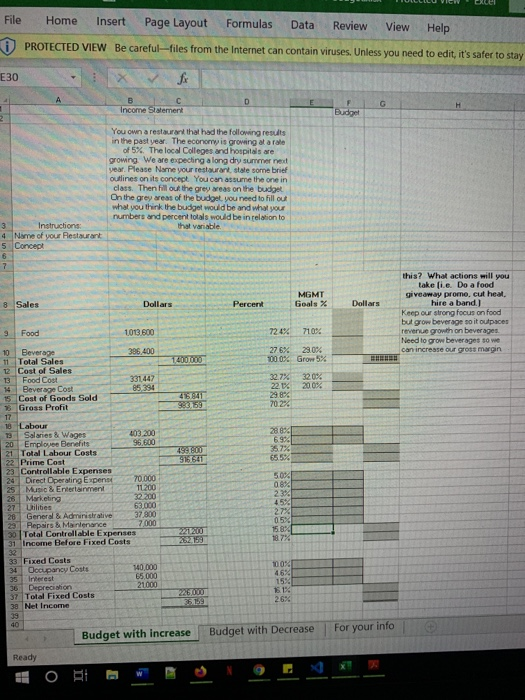 TULLILU VICEV - Excel File Home Insert Page Layout Formulas Data Review View Help PROTECTED VIEW Be careful--files from the I