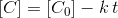 C = Col - kt