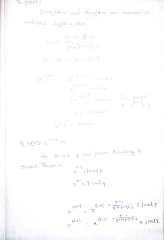 To pYove neaphon and decryphon ae ovense in mode Sstem ャ-1 CR X. フし Au p ona ? ane hine According 2-1 х. AC 2-1 O0