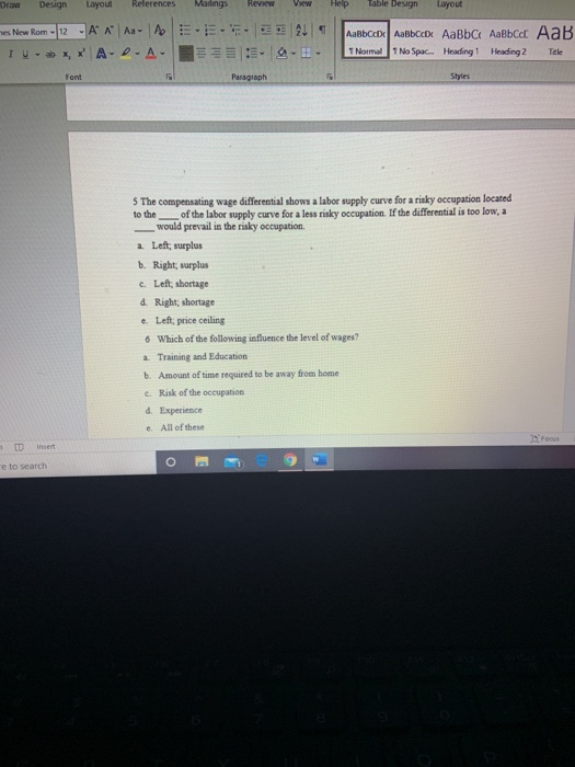 Mailings Review Draw Design Layout Relerences mes New Rom 12 - A A Aa- A TU X , X A-D-A- View Help Table Design Layout 24 Гла