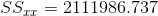 SS_{xx}=2111986.737