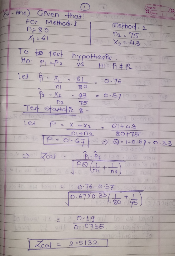 Page No. Date: for Method method X243 O.16 ロ-57 Xz h2 75 Tes -1-067-o 33 2 RCa 四,L D2 23 80 ol5132
