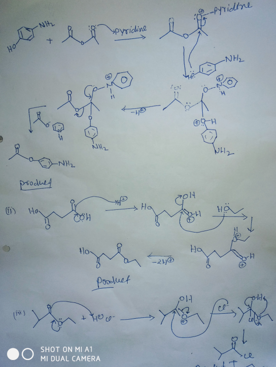 Pyridine Apyridine -NH2 QqH m WHY - NH2 prodhet tolt Но. (A) How COH H Poodhet you to SHOT ON MI A1 MI DUAL CAMERA Oft .