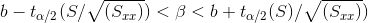 b-ta/2(S/(x) <B<b+ta/2(S)/ (SI)