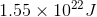 1.55 x 10