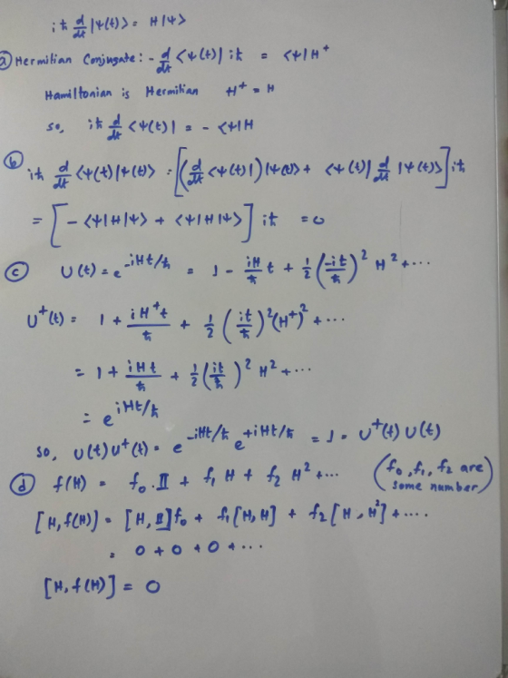 苁 Hamiltonian is HermiianH+ M O utle.iut/A 」.. 쁘t +흘샨)2H2+ . Some number