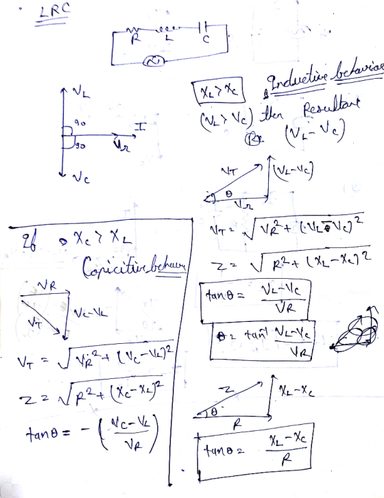 ZRC 2rduetin belaiar nRerudant Ve) NT 24 Copicitior behun T2 R2LXj2 VL-Ve VR tan8 Vi-L VT Ve Z2 e- tane