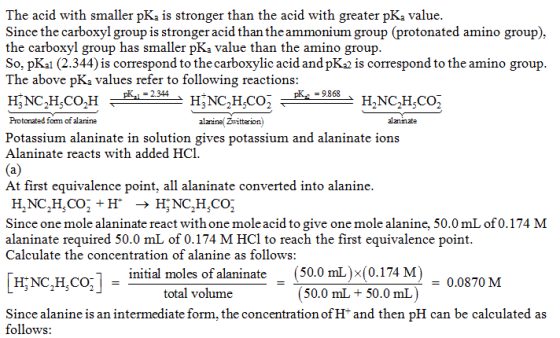The acid with smaller pKa is stronger than the acid with greater pKa value Since the carboxyl group is strongeracid than thea