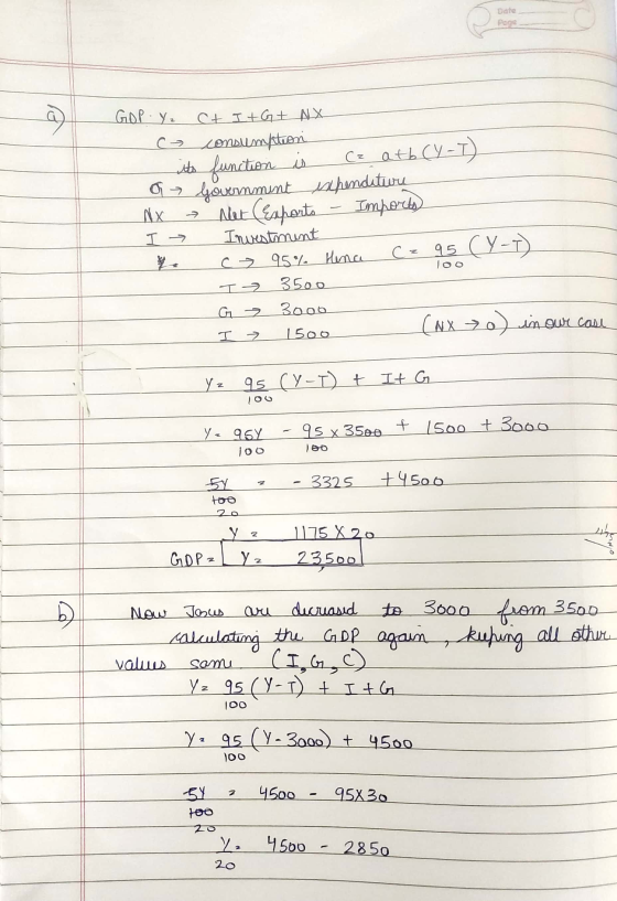Date Page GOP - Yz Imports CŁ I+G + NLX Co consumption its function is (z ath (y-7) or yovemmint shendetiere NX Meet (esports
