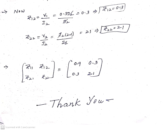 د Now 03 = درد وہ: 0,332 = 7. = در 1 a = = = = .2 = 5/3 ر2 - زده دار 1 0.3 ۰۹ X) 32 0.3 اد2 اد ر - Thank your CS scanned with