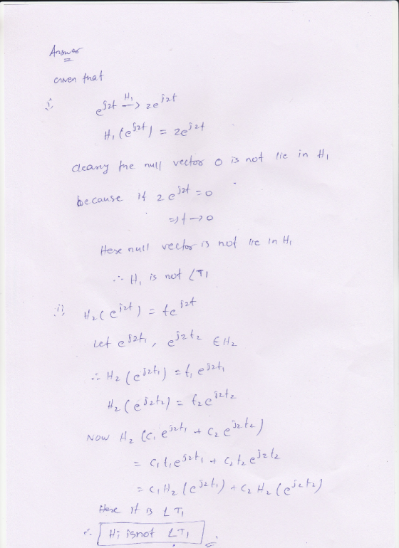 omen tat Gat - 2e nulf vectos o s not tie inH he couse 2 null vechs i not re in H H,is not 1 2 Let e