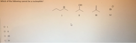 Which of the following cannot be a nucleophile?