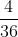 rac{4}{36}