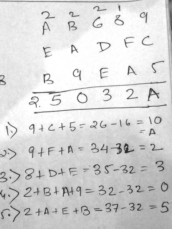 E A D F C 41 +52611 24B 32-32 O 2+AE-37-32 -S