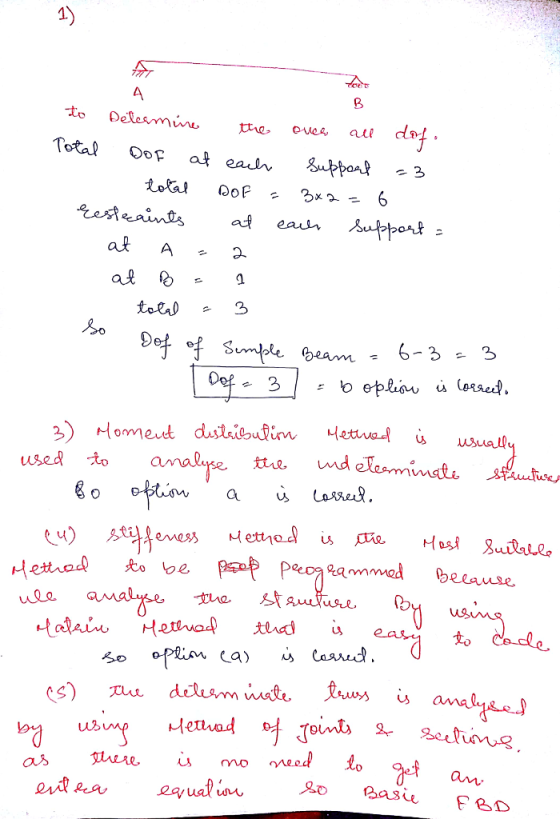 1) Tota DoF al al tota0 2 sual! used to 1 Qni