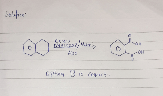 Solution:- exies N9201207 H OY ) N9211207) Hzsoy> H20 option B is connect.