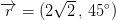 = (2V2. 45°)