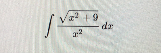 zu +9 dx x2