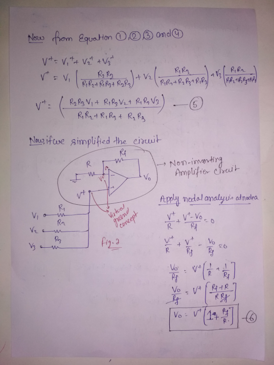 v (Borg Vit Roxy Vt 5 goencept Now from Equation 0,0% and @ Vt Vit+ vat +Vat RIRA R₂ R3 Rp Rg. it V2 R, R2 + R1 R2 + R2 R3 Ri
