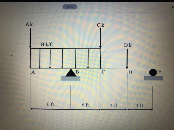 Saved H Ak Ck B k/ft. Dk A B с D Ε 6 ft. 6 ft. 4 ft. 4 ft.