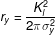 r_y=\frac{K_l^2}{2\pi \sigma _y^2}