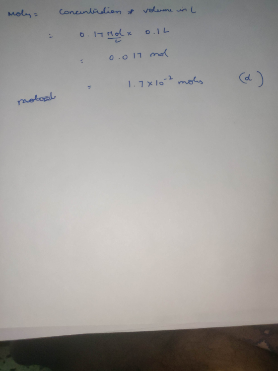 Moly Concundialion velm wn L 0.11 0.IL o.0 17 ma 1.7x lo mes raetel