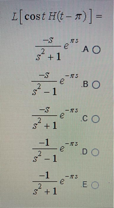 І[ cost Hdt – л)] = 15 АО 2 s“ + 1 — Лs Во 2 - 1 — Л 5 E 2+ 1 со -1 — Лs 2. E DO тул 1 -1 - 13 E 2 ЕО + 1