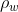 \rho_w