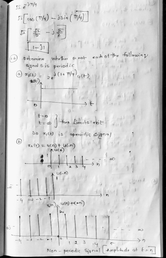 52 e 37/4 sa[105 (TV) – jsin (174) following Detamine whether or not each of the Signal sis periodic @BCH) = nej (t+ T4/4 ust