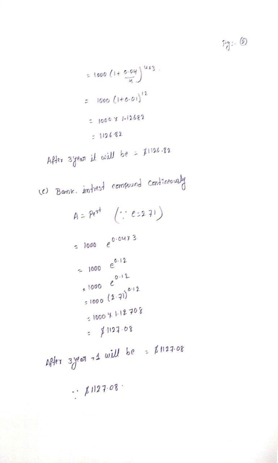 = 1000 (14 6.04413 = 1000 (1+0-01) = 1000% 1.12662 = 1126 82 After a year it will be - 11126.99 (0) Bornik. jotrest compound