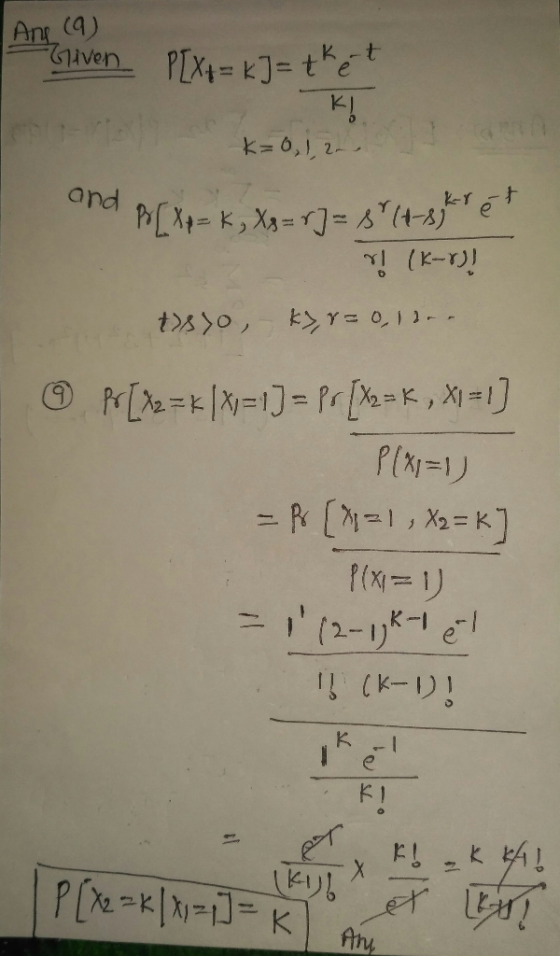 An (4) k) and K -I F l