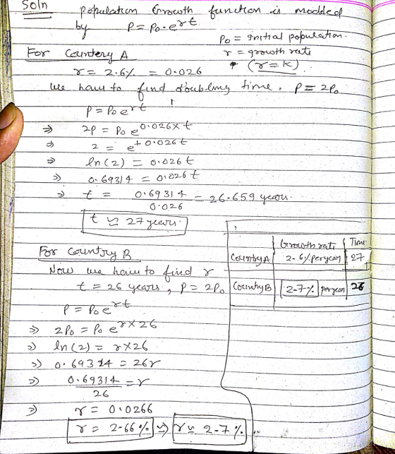 Son Po= 9nthal population. 026 2 n(2) 0,026 t S> 6 0.69 31チ 6 026 hon So 26 = 0、0266