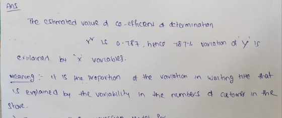 Ans Meaning eenjaned by the veviabu n the numbs d cas tomes in he tore.