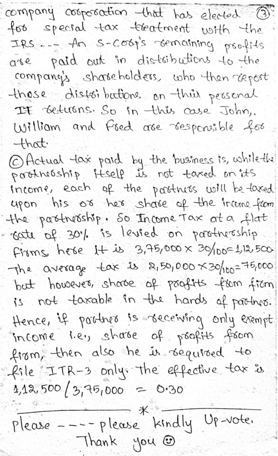 company cooperation that has elected for special tax treatment with the IRS. An s-coops remaining prsofits are paid out in d
