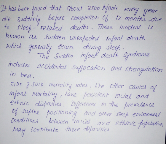 lt has been found that about 30o ant eve die Suddenl bekle completion 06 12. montrsdoe to Sleeb -related deaths. These incicl