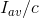 I_{av}/c