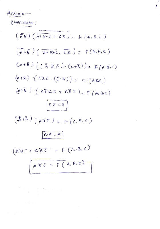 AnSe; given data . A S A+ 8 とを AA-A