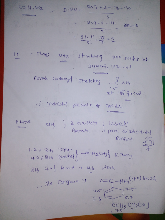CHING D.BU = 2xnC+2- no-no. 2x9 + 2 - Ilt! Xeode 21-11 IR & Shows NH2 Strelching two peaks at 3u00an, BBoccant Arde Carbancyl
