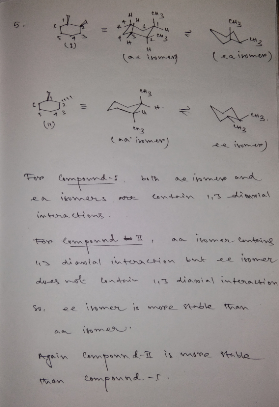 5. itz iromery leaisomer) ext etty lan isomer) ee isomer) For Compoundes ea isomers are interactions. both are isomers and c
