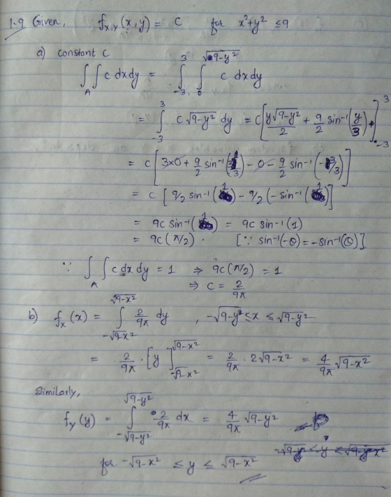 扎ven a) con stant c 1-8 3 3 3 3 --9c 3in-1 (2) ラC= 2 V9-x2 1 219-7419-72 Similarly, an