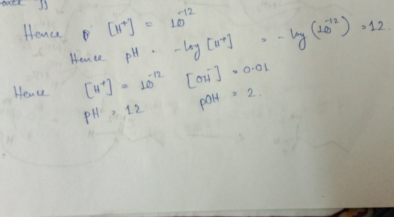 12 Hence . [4+1 = 10 Hence pH. – log Cut en boy (2002) -12. [41] = 102 Tour] •ool PH 12 polt 22. Hence