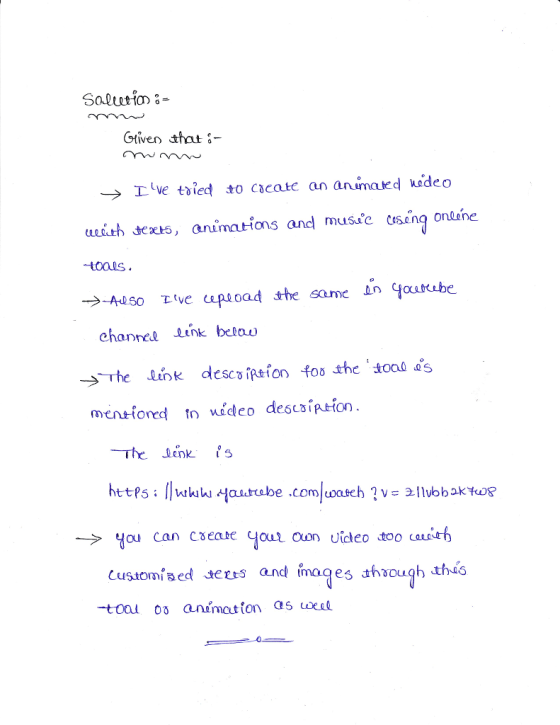 Salutio - Otiven tat Ive taied to cacatc an animaed kideo uth dexs, animatons and museeng onlene tOaDs channel k beto mentiored tn uidco descsiption httfs: |vki jausrabe .comuasch 2ve lobakos Customised ters and imaqes ahsough ths