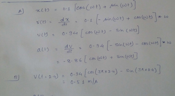 dt = -8.861 cess (not) t SinesH