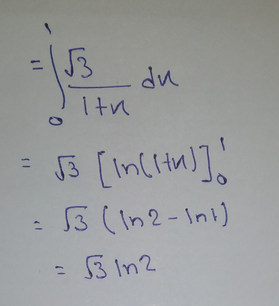 o Itn = 3 [In(ital] = 3 (1n2-1n1) = 3 1n2