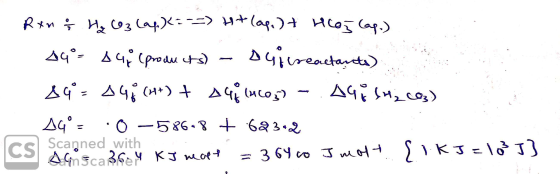 Rxn & H₂ Q3 cap. (=-=) It Cape)+ Ho] Cap.) A4 A4 (products) - Dufreactants) 89°= $4$(**) + A4(4605) - AGF Sta Cos) Aq° = 0 -5