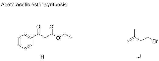 Aceto acetic ester synthesis