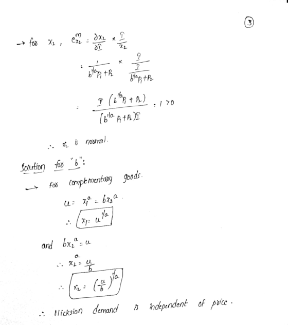 Solution3 b: oods foě tropementasy g a. UL and bx u ひ //ickson dermand δ hdependent oFpoice