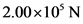 2.00x10ʻN
