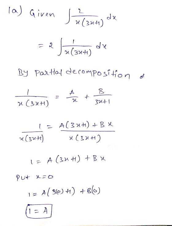 la) Given 2 du 2 (34+) 2 J = (2x+ de (34+) By partial de composition of A B = f n (3xH) 3241 1-A(BxH) + B x a(3uH) x(304) 1-